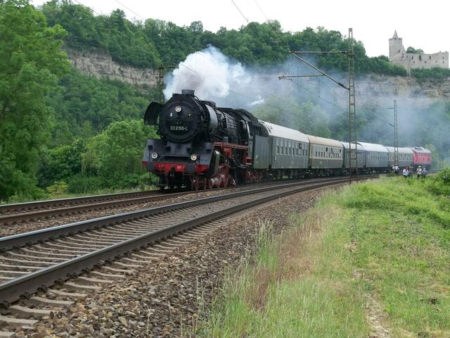 03 2155-4 Lengefeld - Unterhalb der Rudelsburg