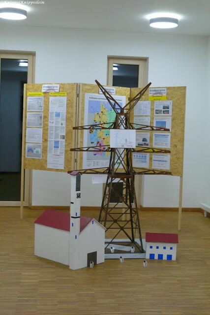 Infowand, Mastenmodel und Häuservergleich