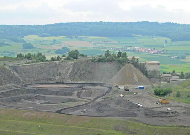 Europas größter Basaltsteinbruch