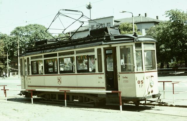 Wagen 17 am 1. Mai 1978 an der gleichen Stelle am Theaterplatz