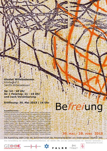 Vernissage Ausstellung "BEFREIUNG" im Kloster Willebadessen. Die Ausstellung steht unter der Schirmherrschaft des Ministerpräsidenten von Niedersachsen, Stephan Weil.