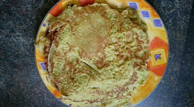 würzige Bärlauchpfannkuchen - lecker!!!