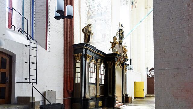 Barocke Seitenkapelle in St. Marien. Foto: Helmut Kuzina