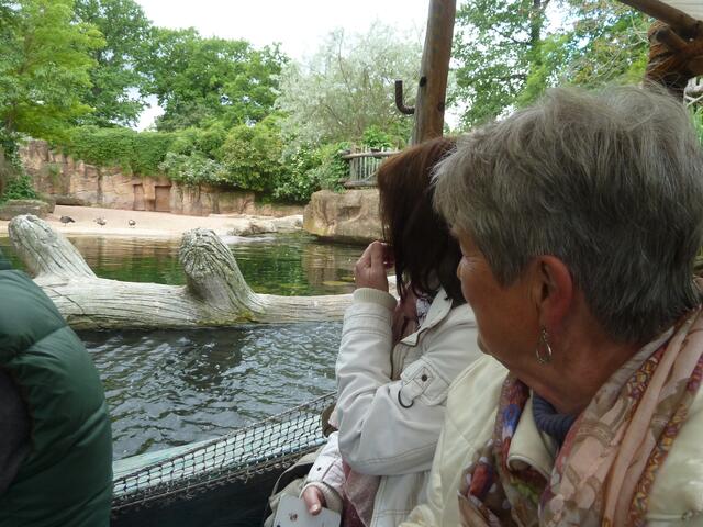Ein Blick vom Boot aus.