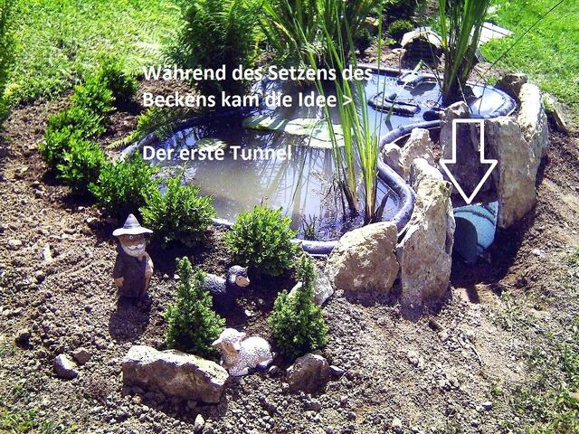 .... ein Tunnel wurde im letzten Moment "angelegt".