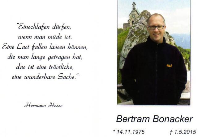 Bertram Bonacker