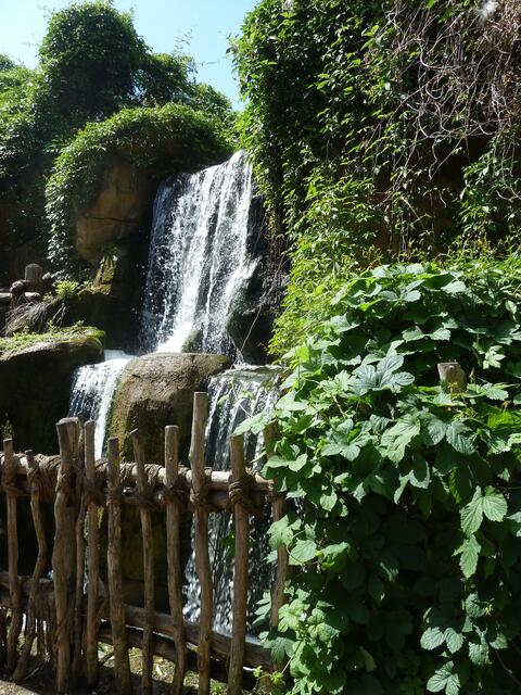 Immer wieder schön der Wasserfall.
