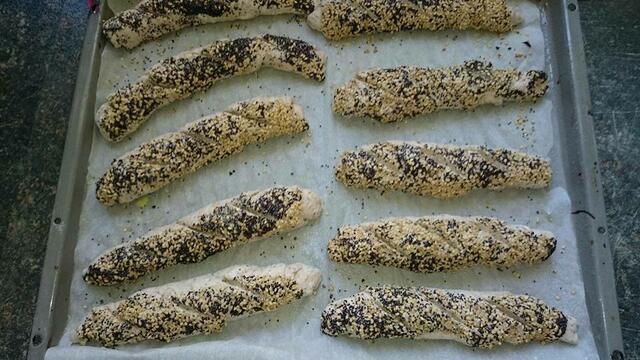 Stangerl im Rohzustand ..........