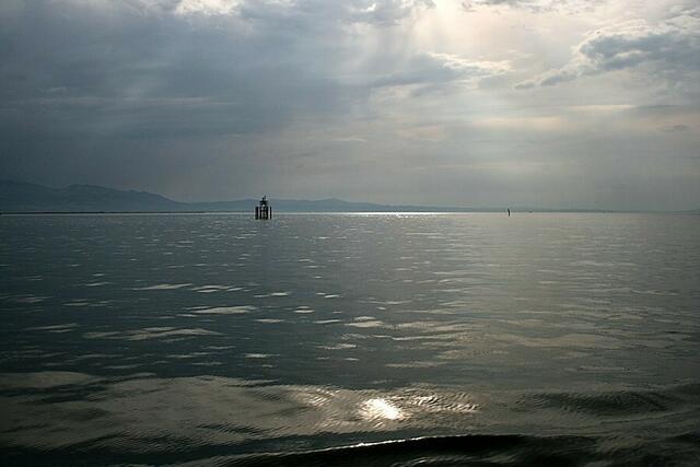 Abendwolken überm Bodensee
