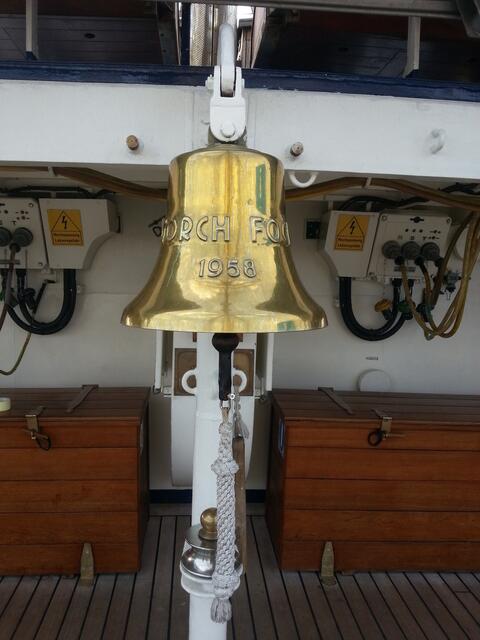 Schiffsglocke der Gorch Fock