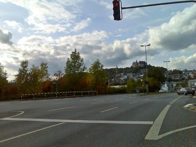 Wolken über Marburg