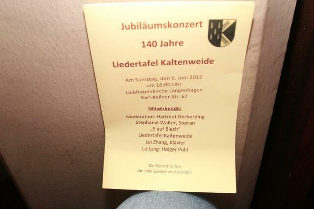 Das vielversprechende Programm liegt aus...