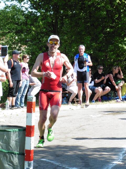 Sieger der M 55: Olaf Riechers von Hannover 96