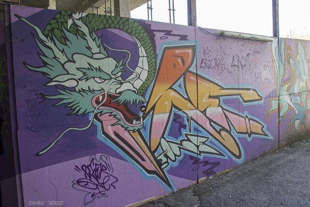 Was könnte dieser Drache symbolisieren?