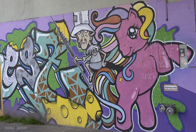 Uschi, the pink unicorn ;-)