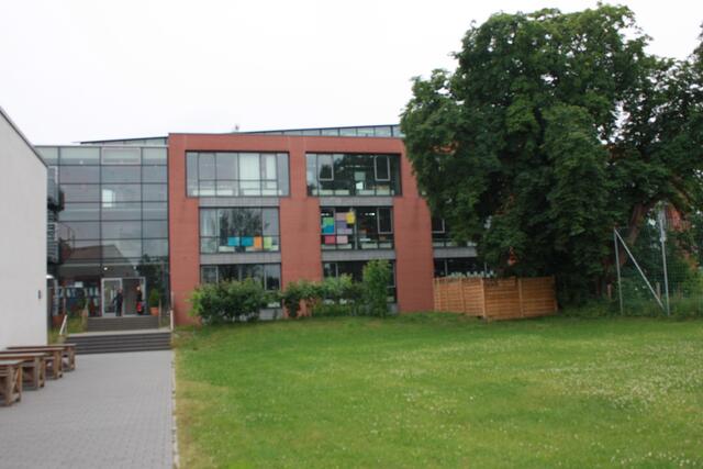 Die International School Augsburg von außen