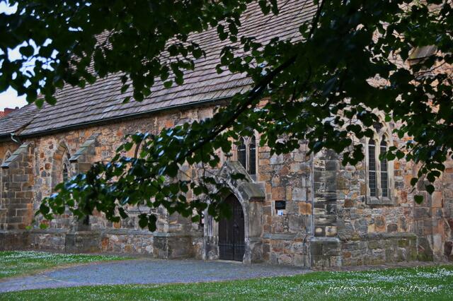 Eingang St. Andreaskirche..