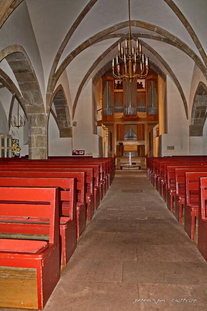 Blick vom Altar...