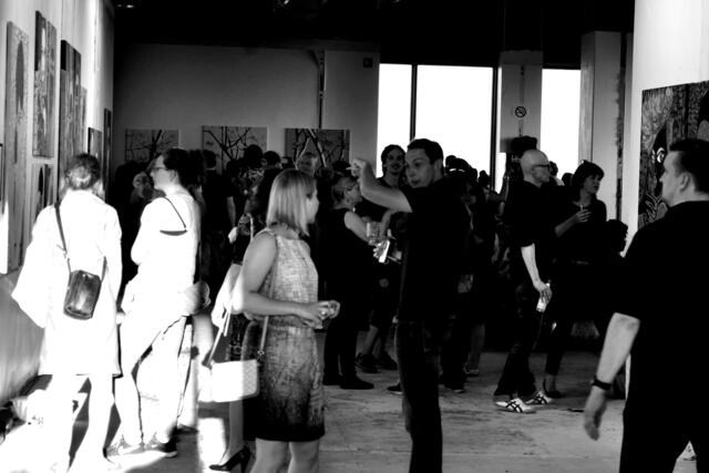 Impressionen von der Kunstausstellung über den Dächern der Stadt Hannover 12.- 14. Juni 2015 BREDERO HOCHHAUS - Kunst im 16. Stock.