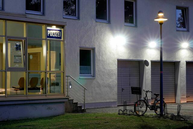 Springes Polizeirevier neben dem Rathaus.