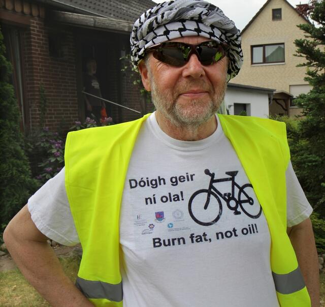 Ein Scheich, der nicht für sein Öl, sondern für die Nutzung der eigenen Rescourcen wirbt!