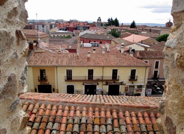 Blick auf das ehemalige Judenviertel