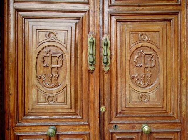 Tür eines Patrizierhauses