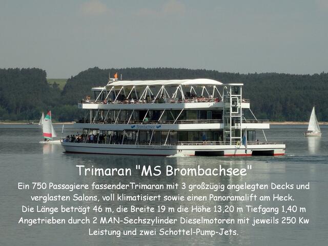 Trimaran MS Brombachsee