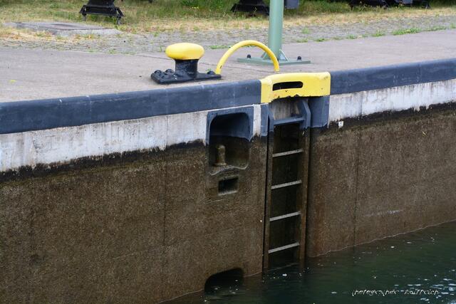 ..in der Schleuse...
