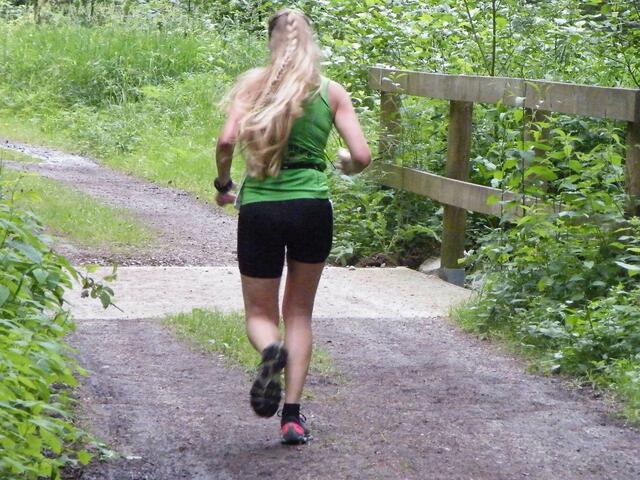 "Über sieben Brücken ...." - Beim Fürstenwaldlauf ging es nur über zwei Brücken.