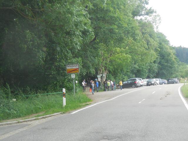 Startplatz der Walker