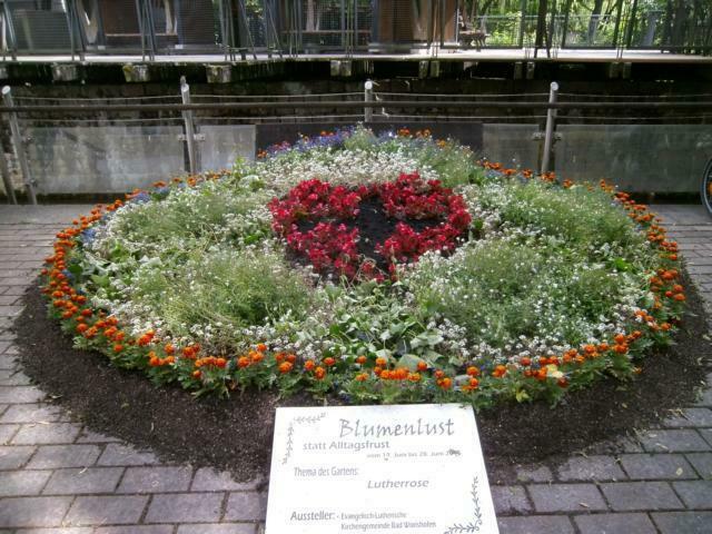 Blumenlust 2015 - Lutherrose der evanglisch-lutherischen Kirchengemeinde Bad Wörishofen