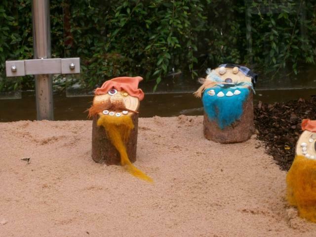 Blumenlust 2015 - Eine drollige Piratenmeute schickt der Kindergarten Gartenstadt ins Rennen.