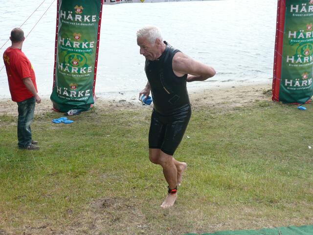 Herbert Dierks (TuS Celle 92) wird 4. in der AK M70.