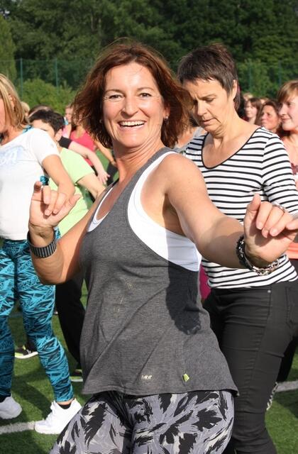 Zumba-Fitness-Party – Stadtwette und Sportabzeichen-Fest im Herrenwaldstadion (24.06.2015)