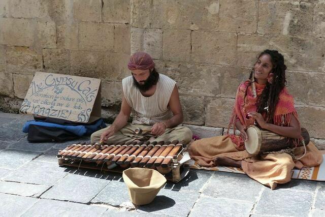 nette Straenmusiker ...