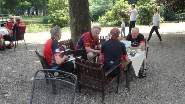 Kaffeepause in Holland