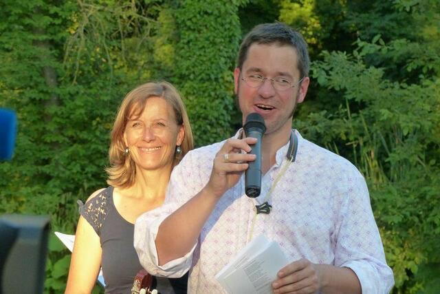 Aufforderung zum 1. gemeinsamen LIed .... Abendstille überall