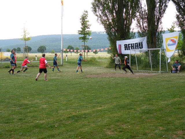29. Angriff aufs Tor des Oberdorf-Teams.