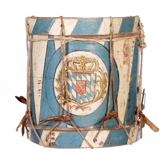 Infanterietrommel, 1808
Inv. Nr. B 166 | Foto: © Digitalbild: Bayerisches Armeemuseum Ingolstadt