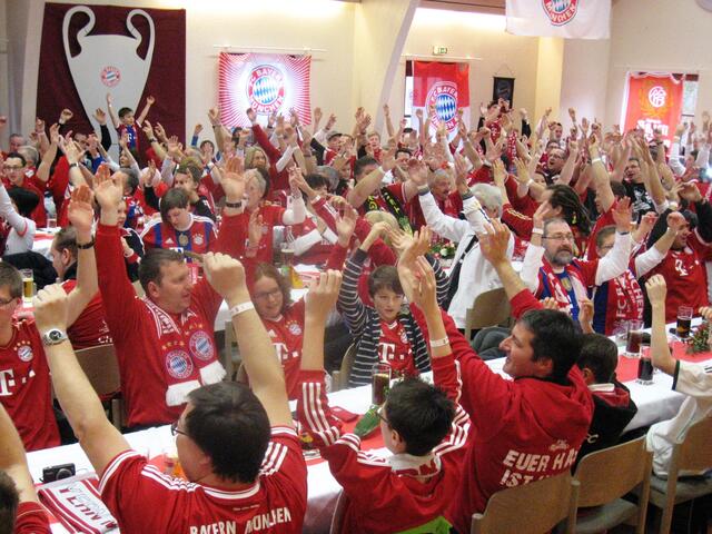 Große Begeisterung beim Eintritt