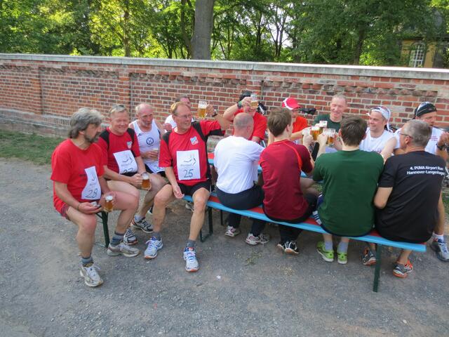 Gute Stimmung in der "Ruhe-Zone"!
