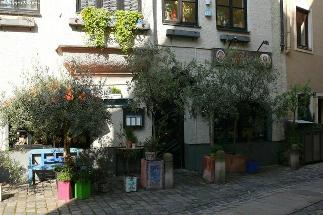 kleine griechische Taverne
