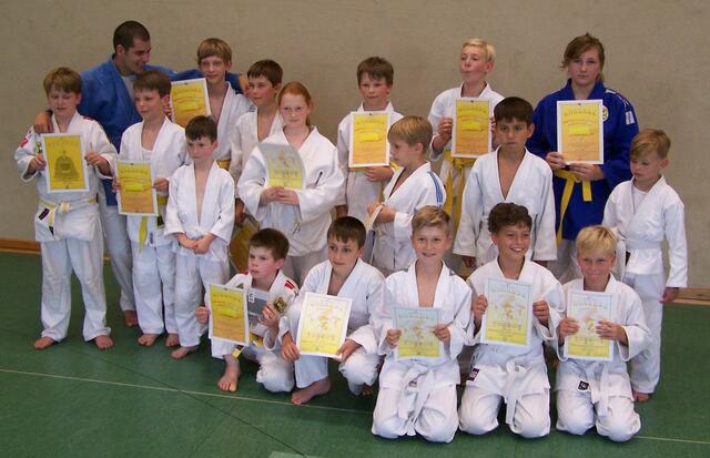 Gruppenbild bis 6.Kyu