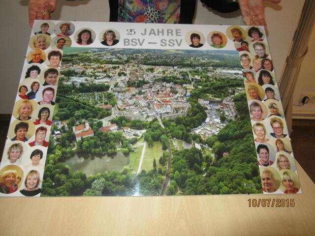 Ein Geschenk  - 25 Jahre Freundschaft zwischen BSV und SSV mit einem Foto von Spremberg
