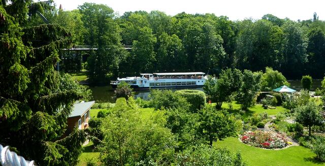Blick von der Weinbergbrücke