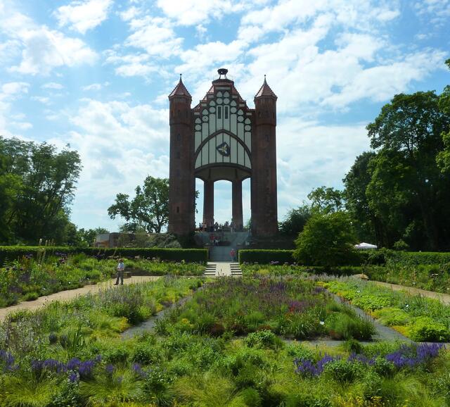 Gartenanlagen rund um den Bismarckturm