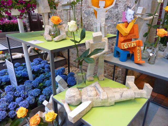 In St. Johannis hat eine Schulklasse etwas zur Gestaltung beigetragen. Näheres siehe nächstes Bild.