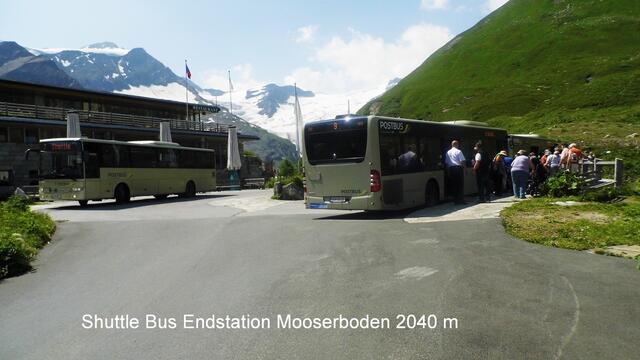 Shuttle Endstation Mooserboden