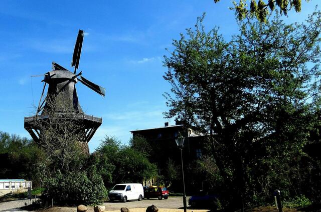 Historische Mühle in Potsdam